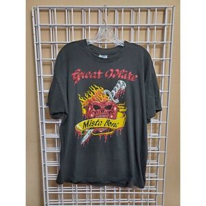 Vintage Great White 1990 Concert Tshirt